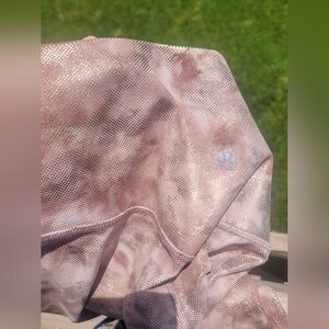 Size 14 Lululemon Sparkly Pink Leggings